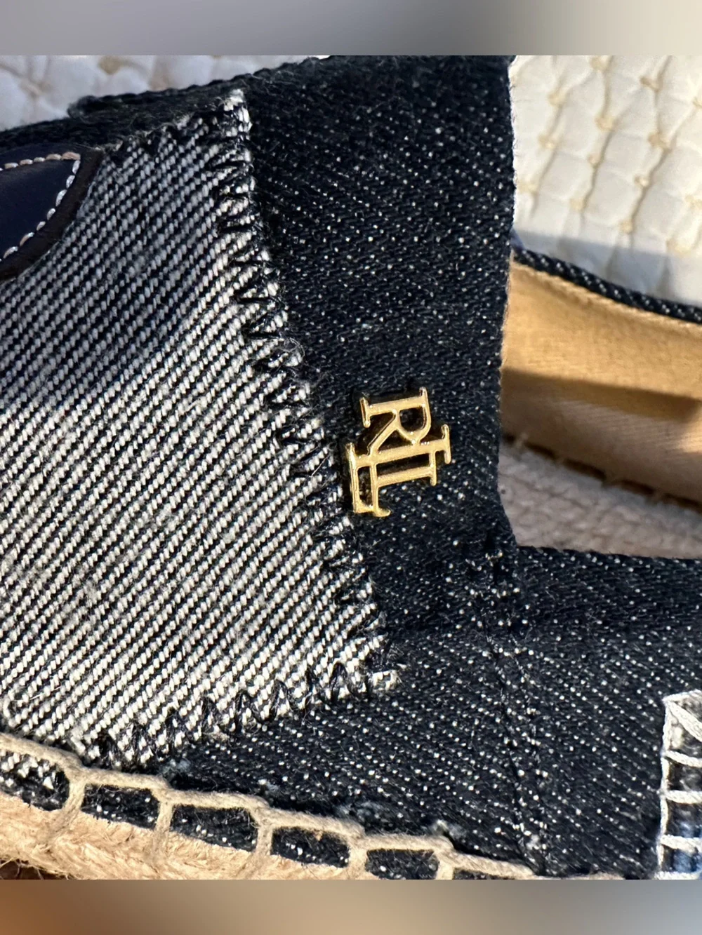LAUREN Ralph Lauren Cameryn Espadrille Blue